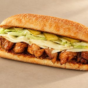 Portakal Soslu Tavuk Sandviç